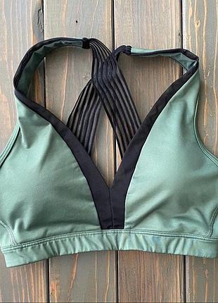 Спортивный топ бюстгальтеры для йоги victoria sport pink active, цвет зеленый,