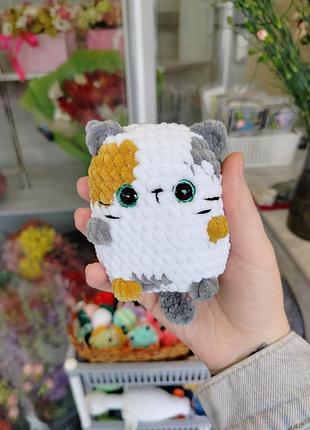 Игрушка котик квадратик