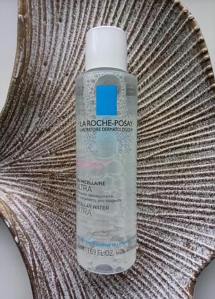 💦уценка la roche-posay мицеллярная вода для чувствительной кожи, склонной к покраснениям миниатюра 50ml.