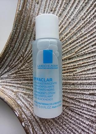 💧уценка la roche-posay effaclar lotion лосьон для сужения пор с микро-отшелушивающим эффектом 15мл