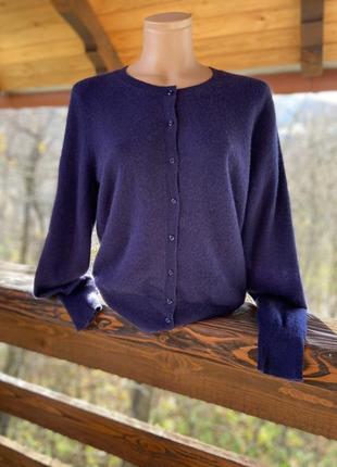 Фирменный стильный качественный натуральный кашемировый свитер кардиган3 фото
