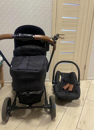 Продам коляску 3в1 hauck pacific 4 shop n drive set