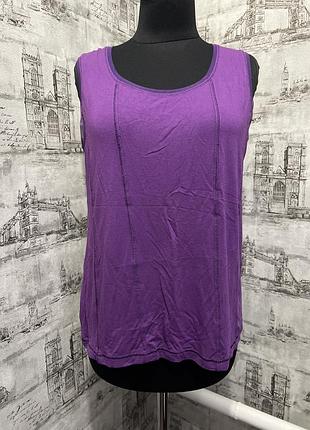 Фіолетова майка футболка
