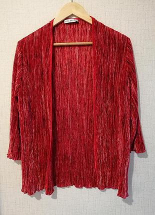 Кардиган, накидка довга, стрейч, р, l, xl, xxl