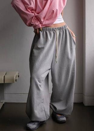 Штани оверсайз широкі