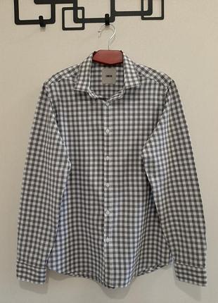 Стильная мужская рубашка asos с длинным рукавом, р. 44