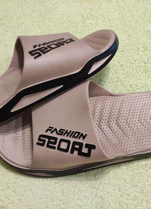 Нові чоловічі пляжні шльопанці сланці р.45-46/30см