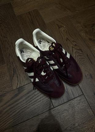 Кеди adidas samba бордо