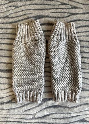 Вязаных гетры