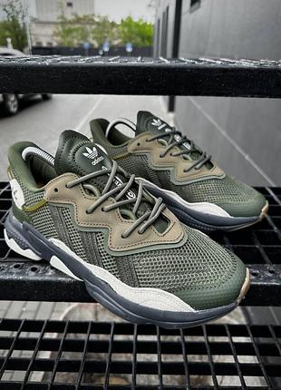 Чоловічі кросівки хакі adidas💣