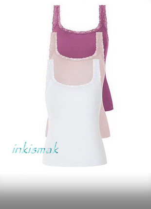 Бавовна в рубчик майка esmara германія