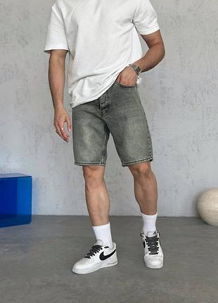 Сірі джинсові шорти🔥🔥🔥