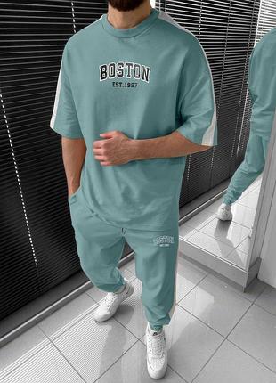 Чоловічий костюм | футболка та штани | 4413-15583