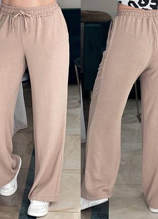 Летние брюкі палаццо, норма і батал