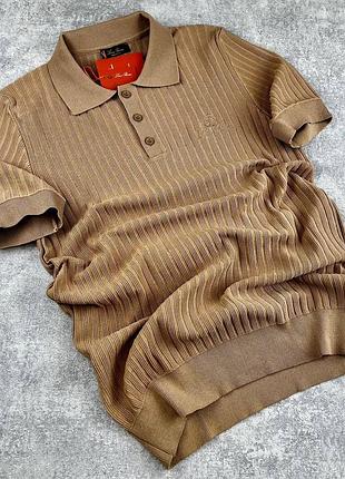 Коричневе поло loro piana💣💣💣