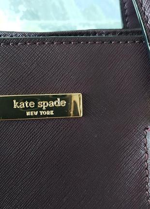 Кожаная сумкаизна с spade5 фото