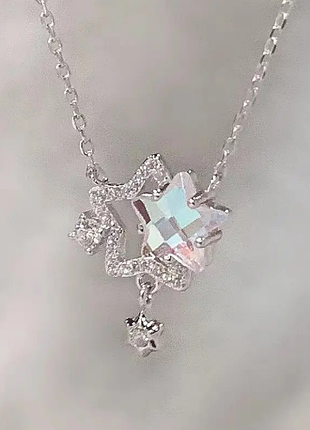 Ланцюжок з кулоном зірочки y2k