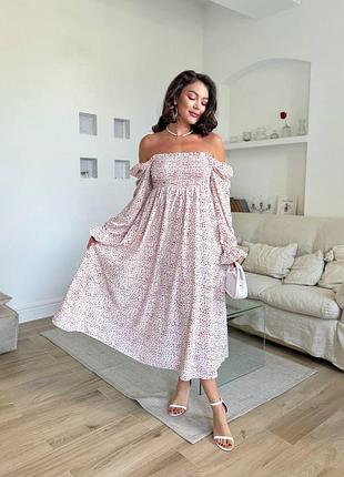 Жіноча стильна сукня міді