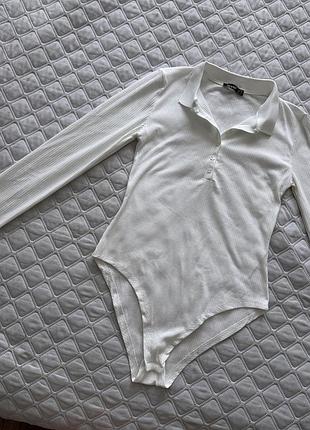 Боді бодік сорочка трикотажна поло xs s