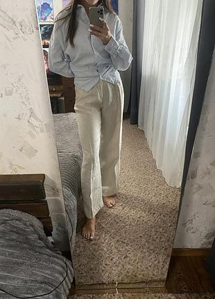 Лляні штани манго 3