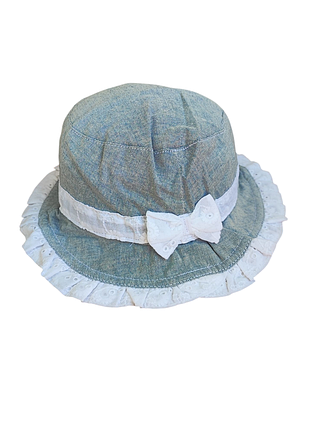 Панама дитяча для дівчинки chicco 48-49 см сірий (250426026)