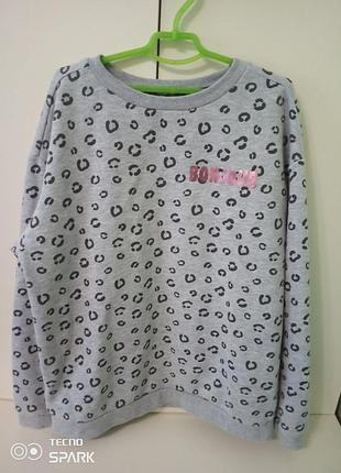 Теплый свитшот для девочки