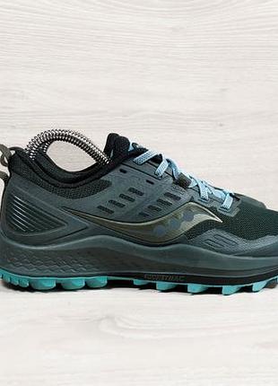 Женские трейловые беговые кроссовки saucony Goretex peregrine 10 оригинал, размер 35.5