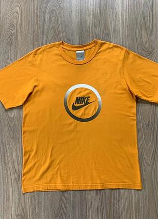 Оригинальная мужская хлопковая футболка с принтом nike