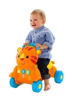 Нові .  ходунки-толокар тигр зі звуковими ефектами fisher-price