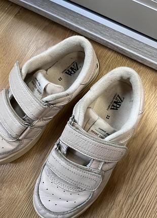 Шкіряні кеди zara 33 3