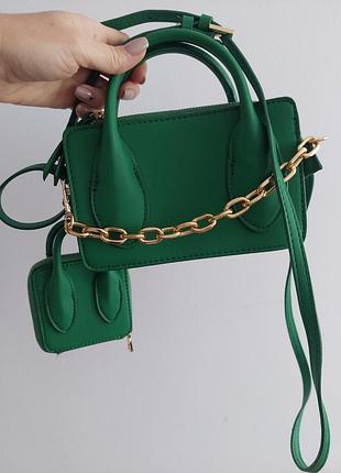 Маленька сумочка+монетниця/гаманець zara