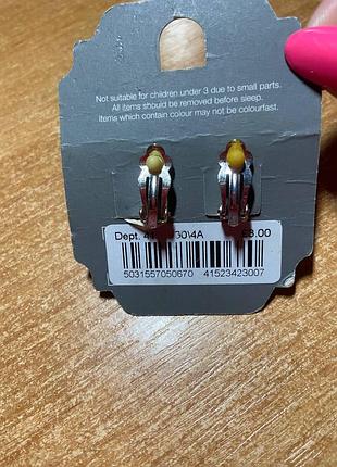 Винтажные серьги клипсы2 фото