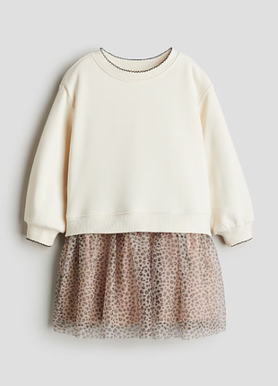 Стильное платье для девочки фатиновая юбочка h&m сша