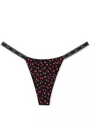 Трусики стрінги висока посадка victoria’s secret pink