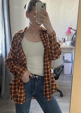 Сорочка в клітинку