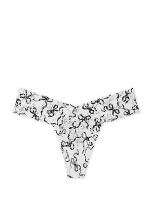 Victorias secret кружевные трусики the lacie dantelli tanga