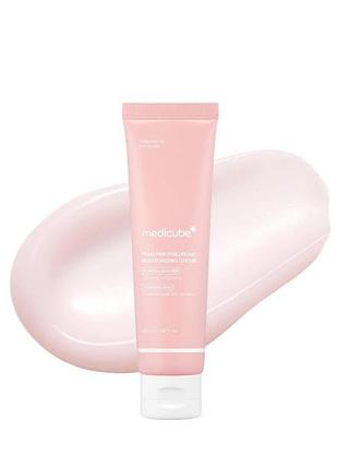 Зволожувальний крем з полінуклеотидами medicube pdrn pink hyaluronic moisturizing cream