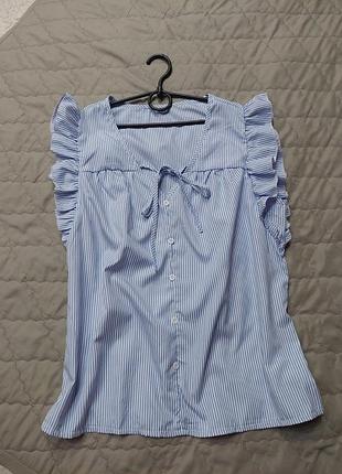 Блуза в полоску shein