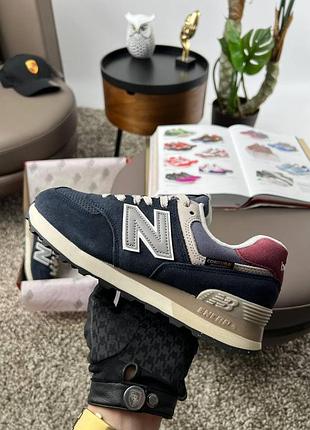 New Balance Hombre TWO WXY in Azul Gris Blanca