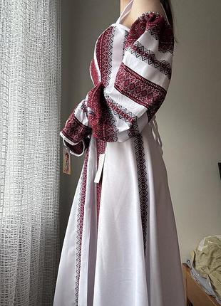 Вишита корсетна сукня