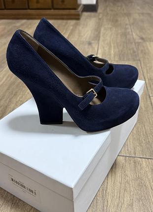Женские замшевые туфли marni
