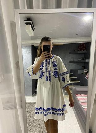 Вишиванка вишита сукня
