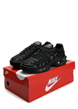 Nike air max plus tn lace toggle dark grey/black 3