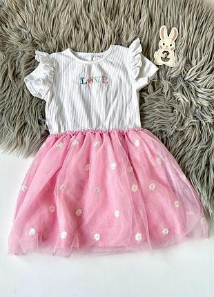 Платье нарядное pepco 4-5 лет