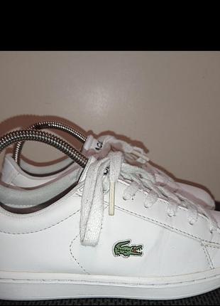 Брендовые оригинальные легкие кроссовки lacoste.