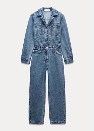 Джинсовий комбінезон zara