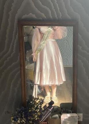 Спідниця атласна. випускна сукня. спідниця довга. довга атласна спідниця. пишна спідниця