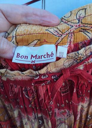 Юбка женская, летняя, bon marche, большой размер.3 фото