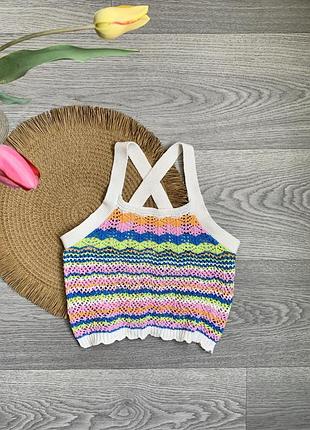 Топ майка в’язаний