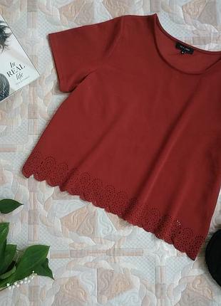 Футболка женская с перфорацией, new look